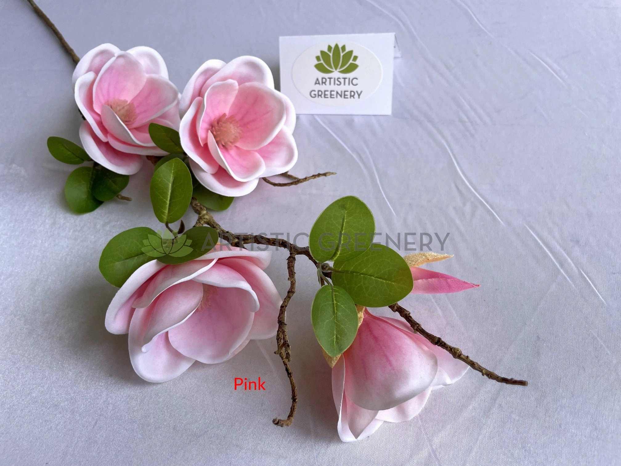 F0309S Magnolia Spray (Small) 81cm Pink / White