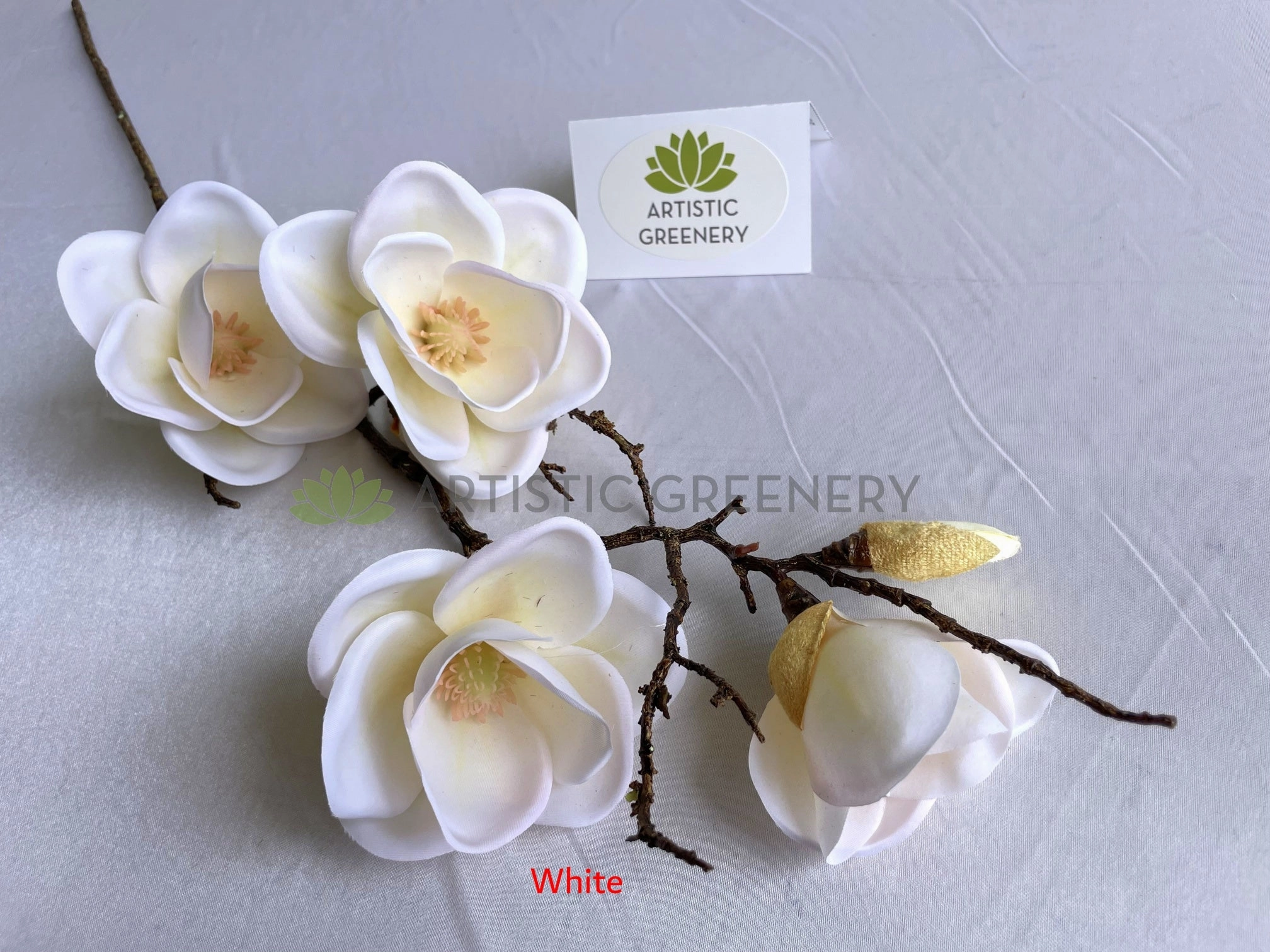 F0309S Magnolia Spray (Small) 81cm Pink / White