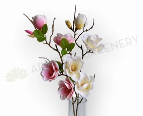 F0309S Magnolia Spray (Small) 81cm Pink / White outdoor greenery  