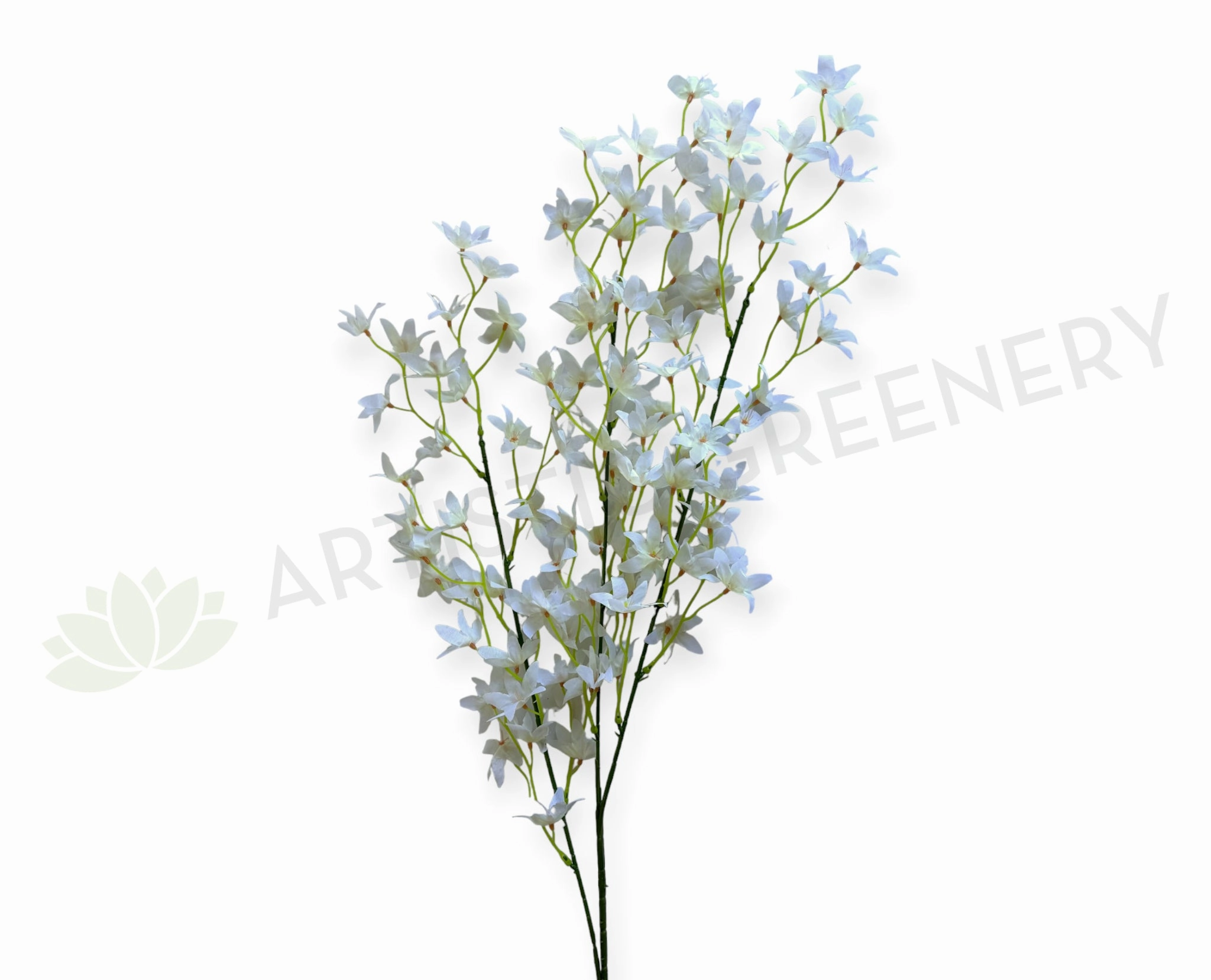 F0319-S90 Spring Flower Spray 116cm WHITE (SPECIAL) outdoor greenery  