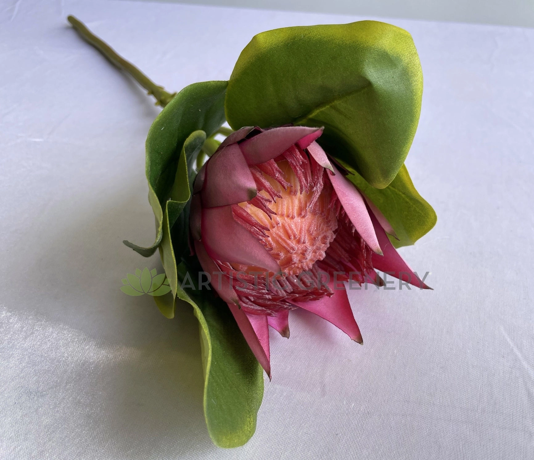 F0320S King Protea Stem Small 54cm Mauve