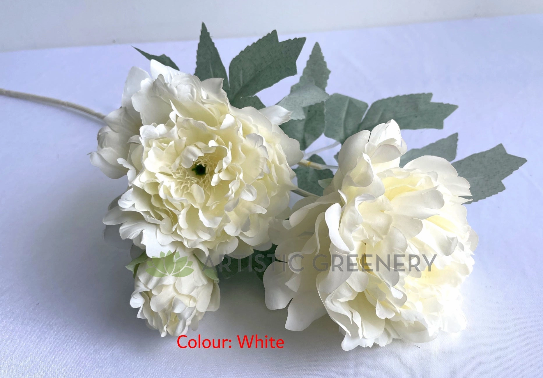 F0321N Peony Spray 72cm 5 Colours