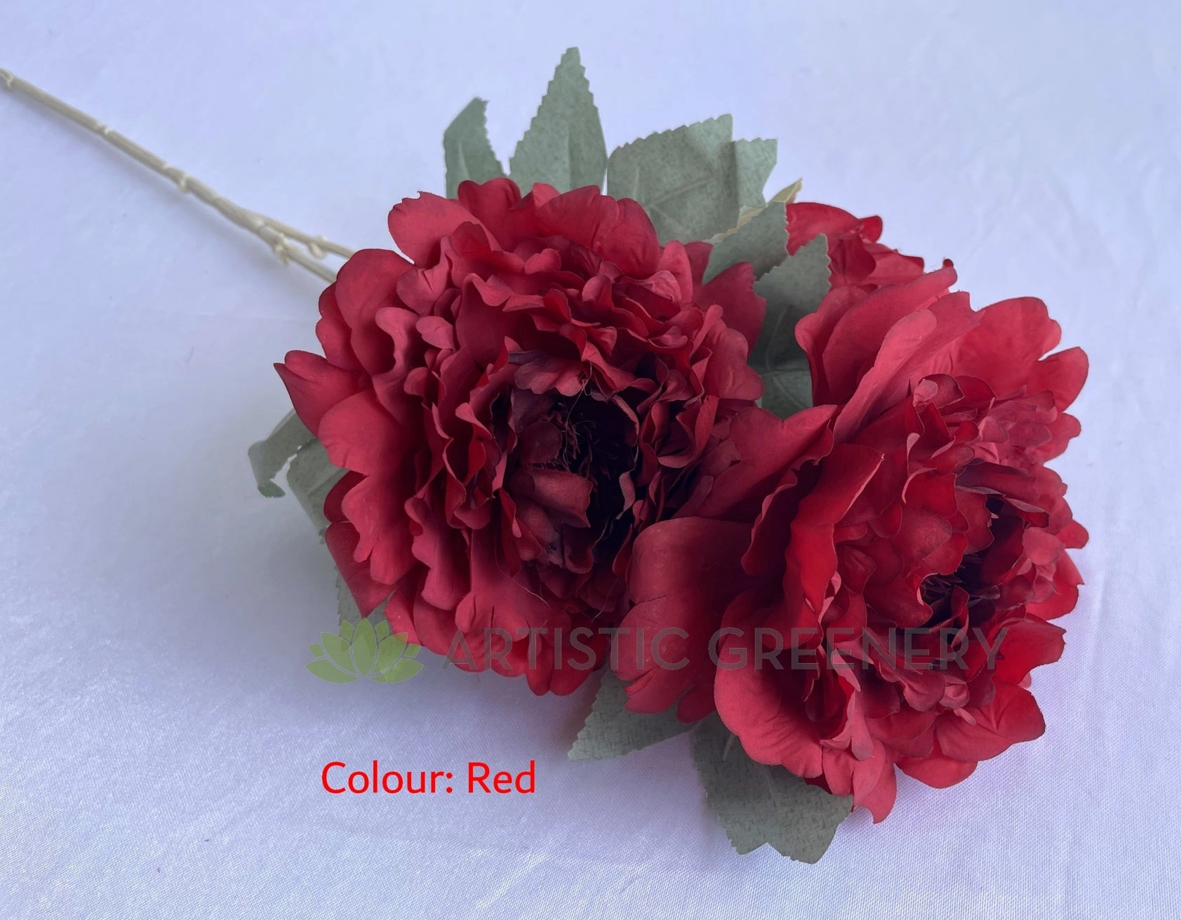 F0321N Peony Spray 72cm 5 Colours