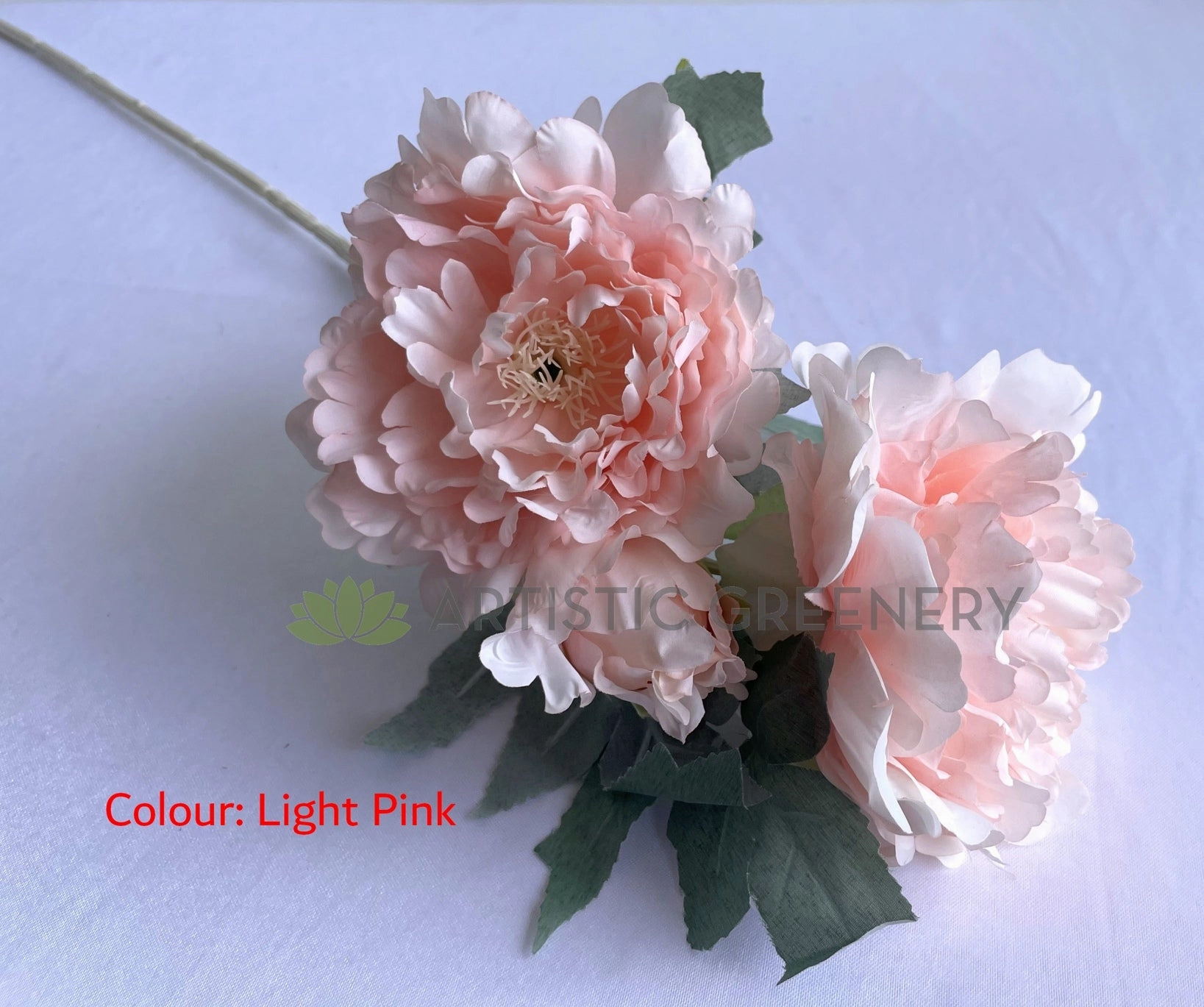 F0321N Peony Spray 72cm 5 Colours