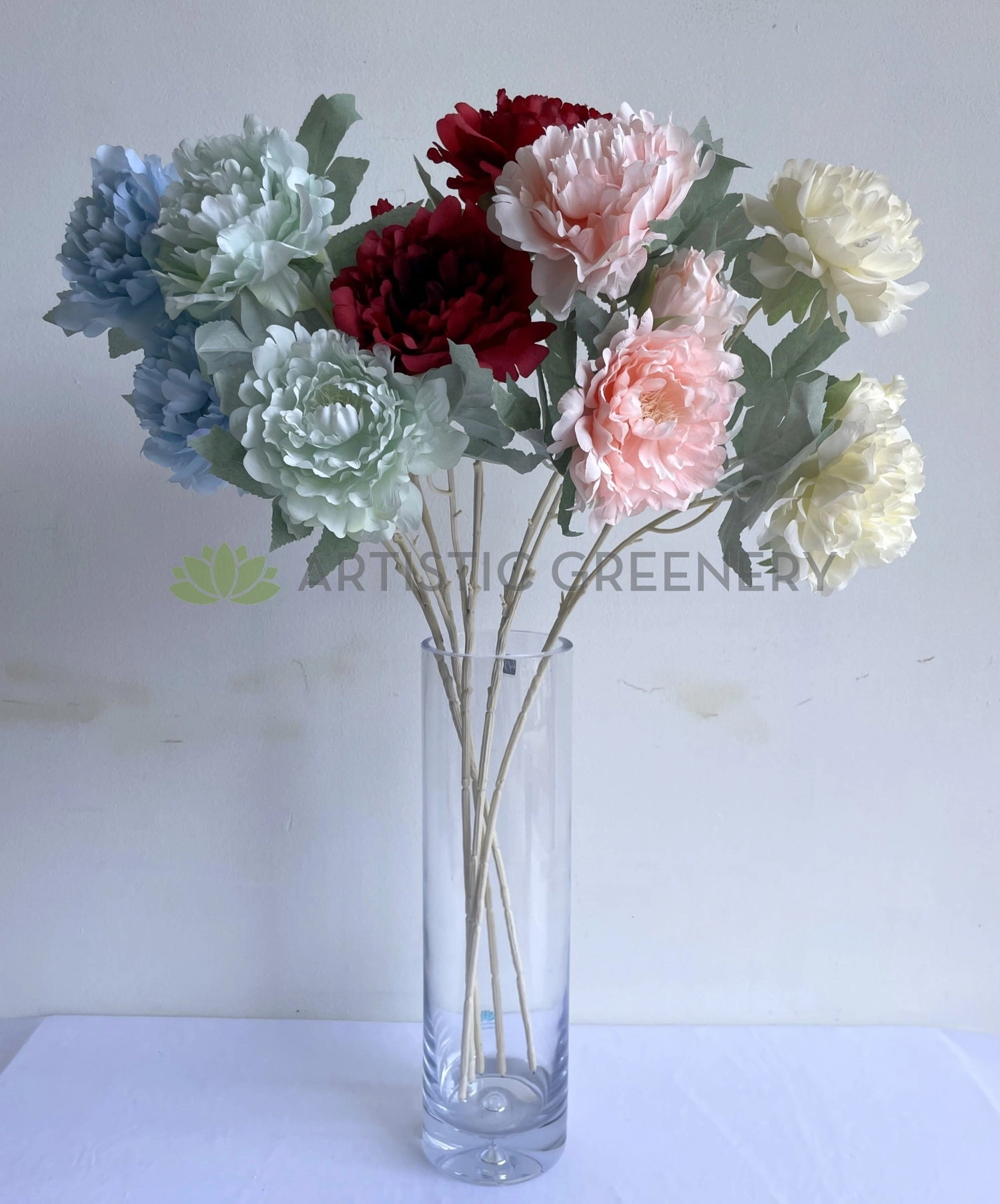 F0321N Peony Spray 72cm 5 Colours
