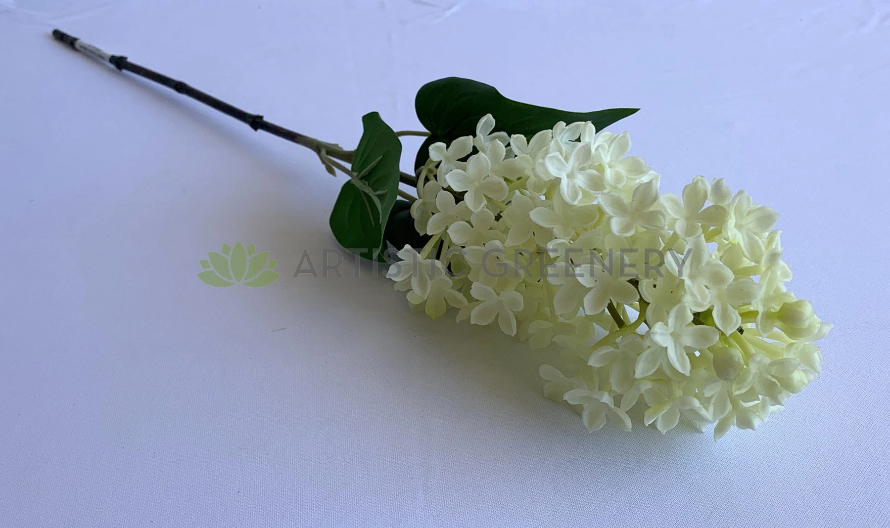 F0327 Hyacinth Stem (Real Touch Quality) 54cm Purple / White