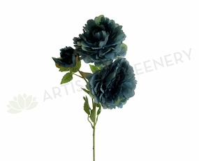 F0330 Blue Peony Spray 69cm indoor houseplants  
