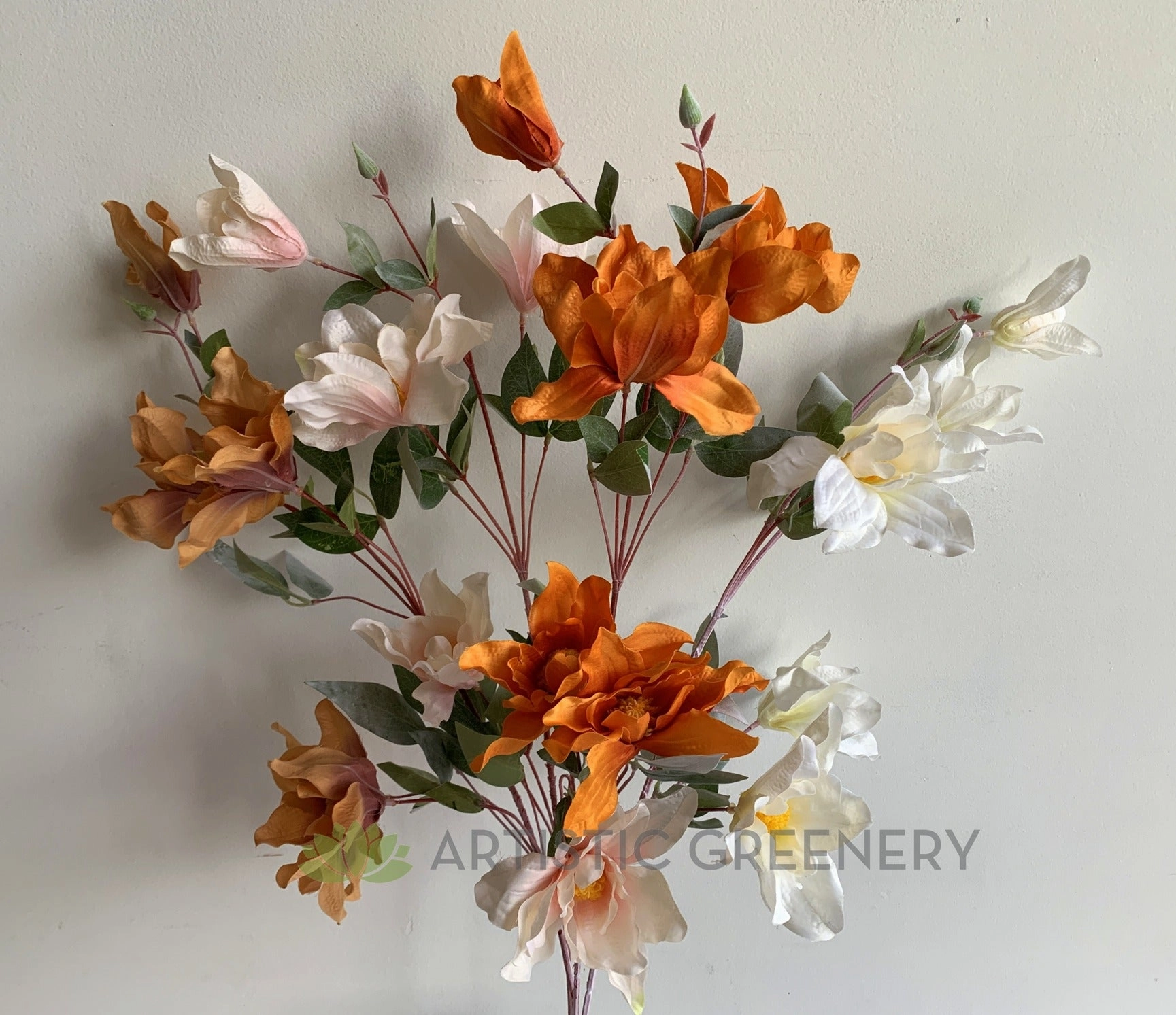F0334 Magnolia Spray 90cm 4 colours