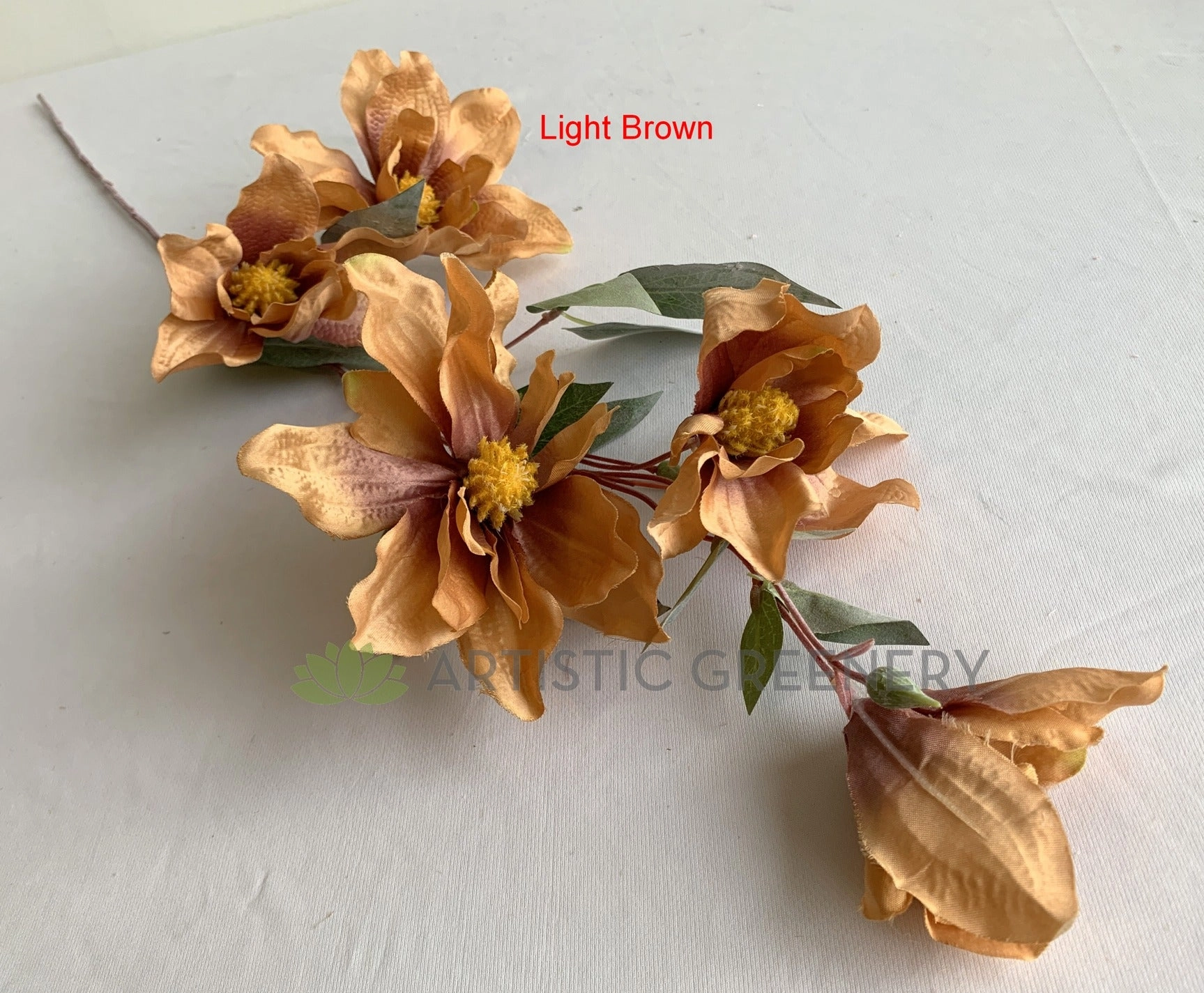F0334 Magnolia Spray 90cm 4 colours
