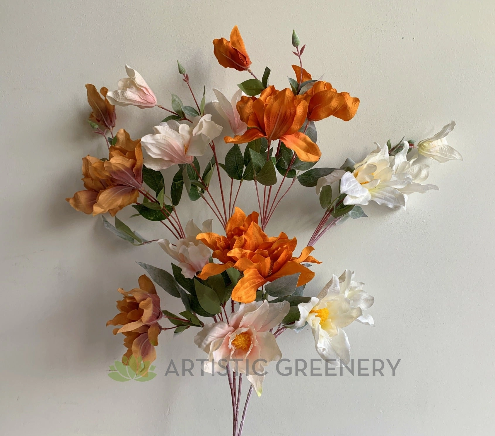 F0334 Magnolia Spray 90cm 4 colours