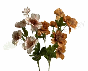 F0343 Anemone Spray 81cm Pink / Light Brown outdoor greenery  
