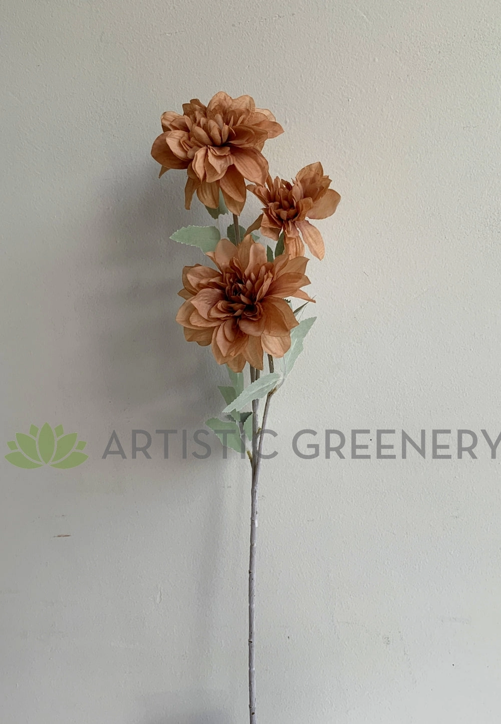 F0345 Dahlia Spray 73cm Rustic Pink