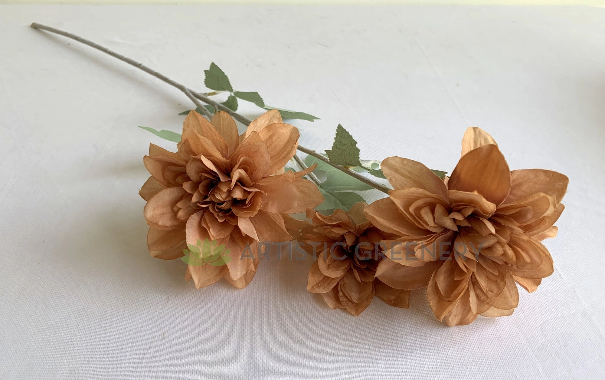 F0345 Dahlia Spray 73cm Rustic Pink
