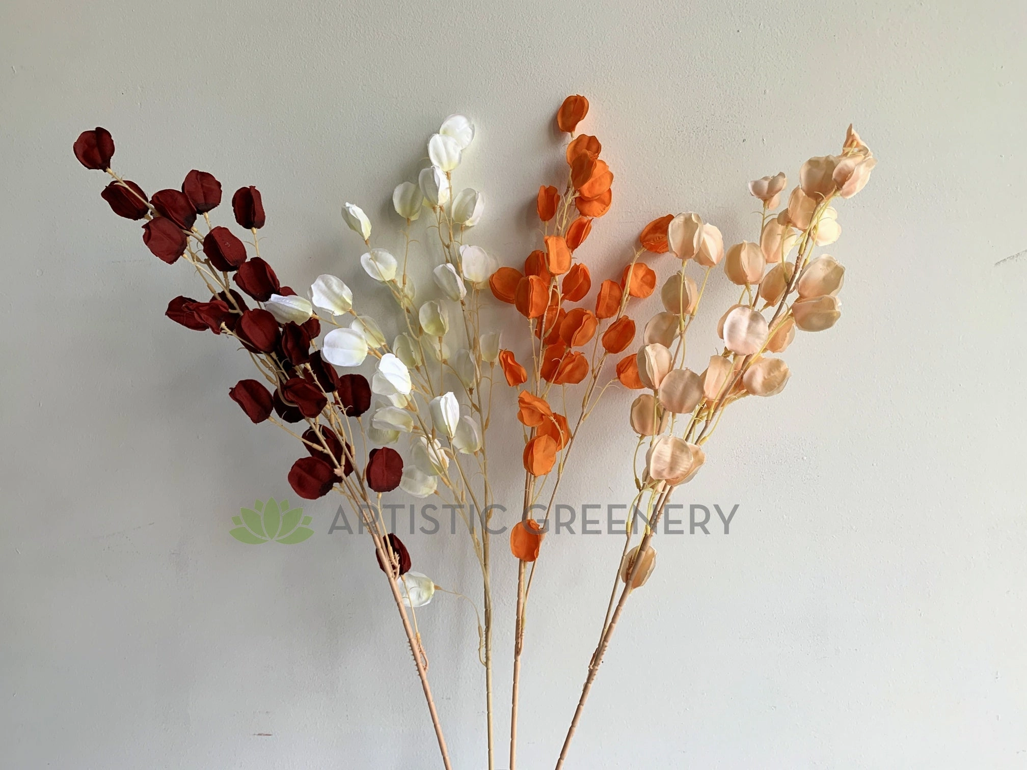 F0347 Flower Pod Spray 94cm 4 Colours