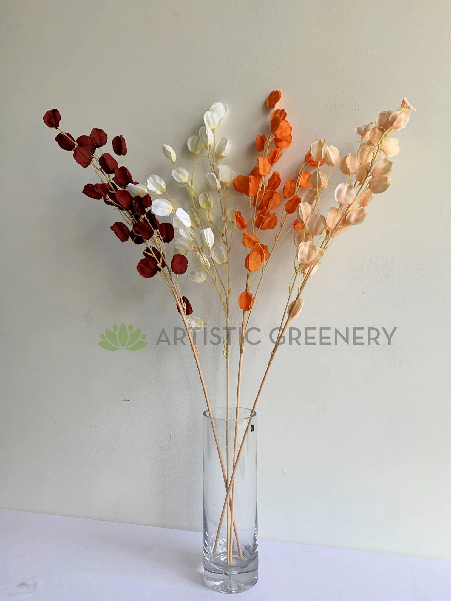F0347 Flower Pod Spray 94cm 4 Colours