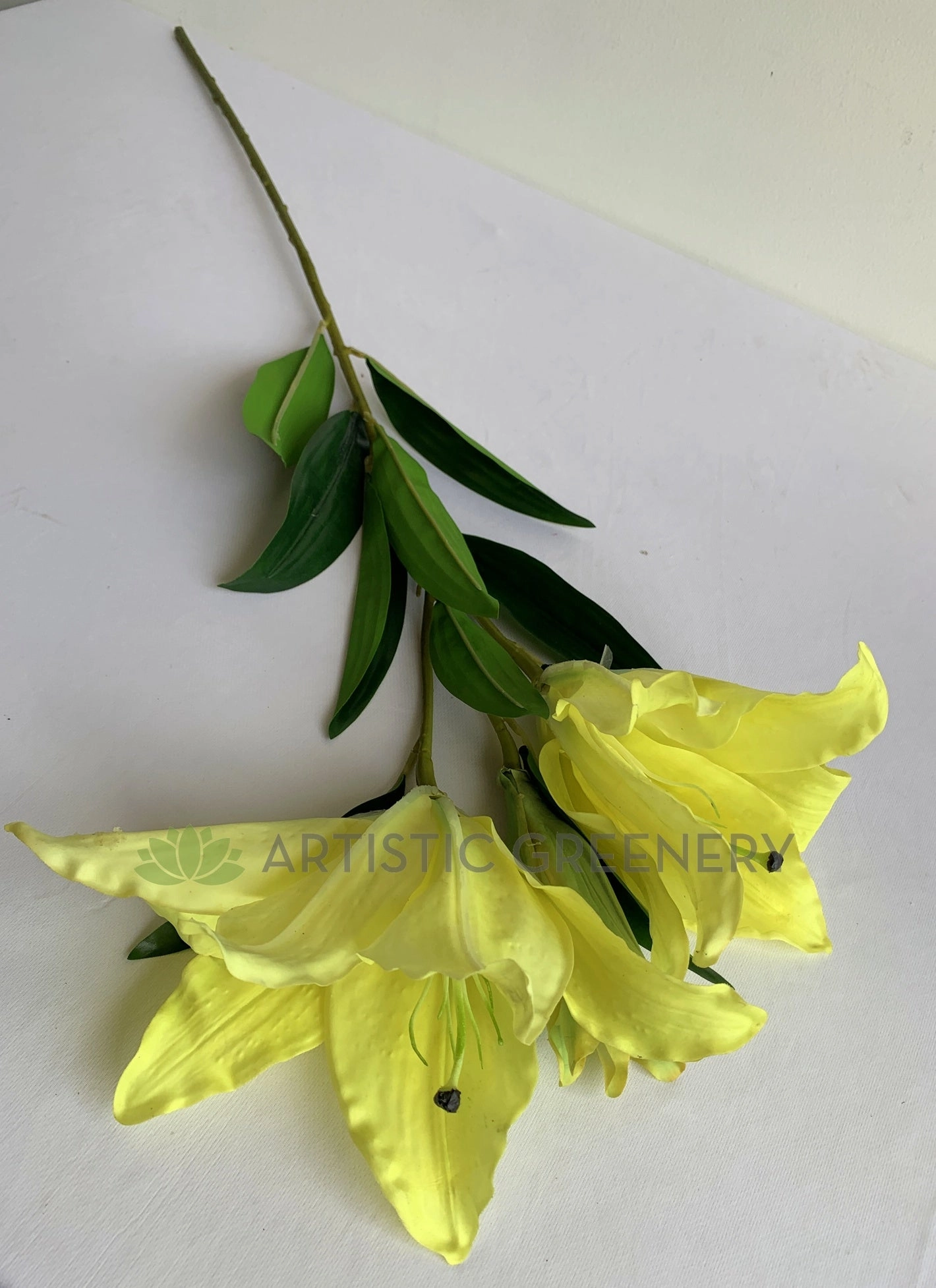 F0356 Casablanca Lily (Latex) 104cm Yellow