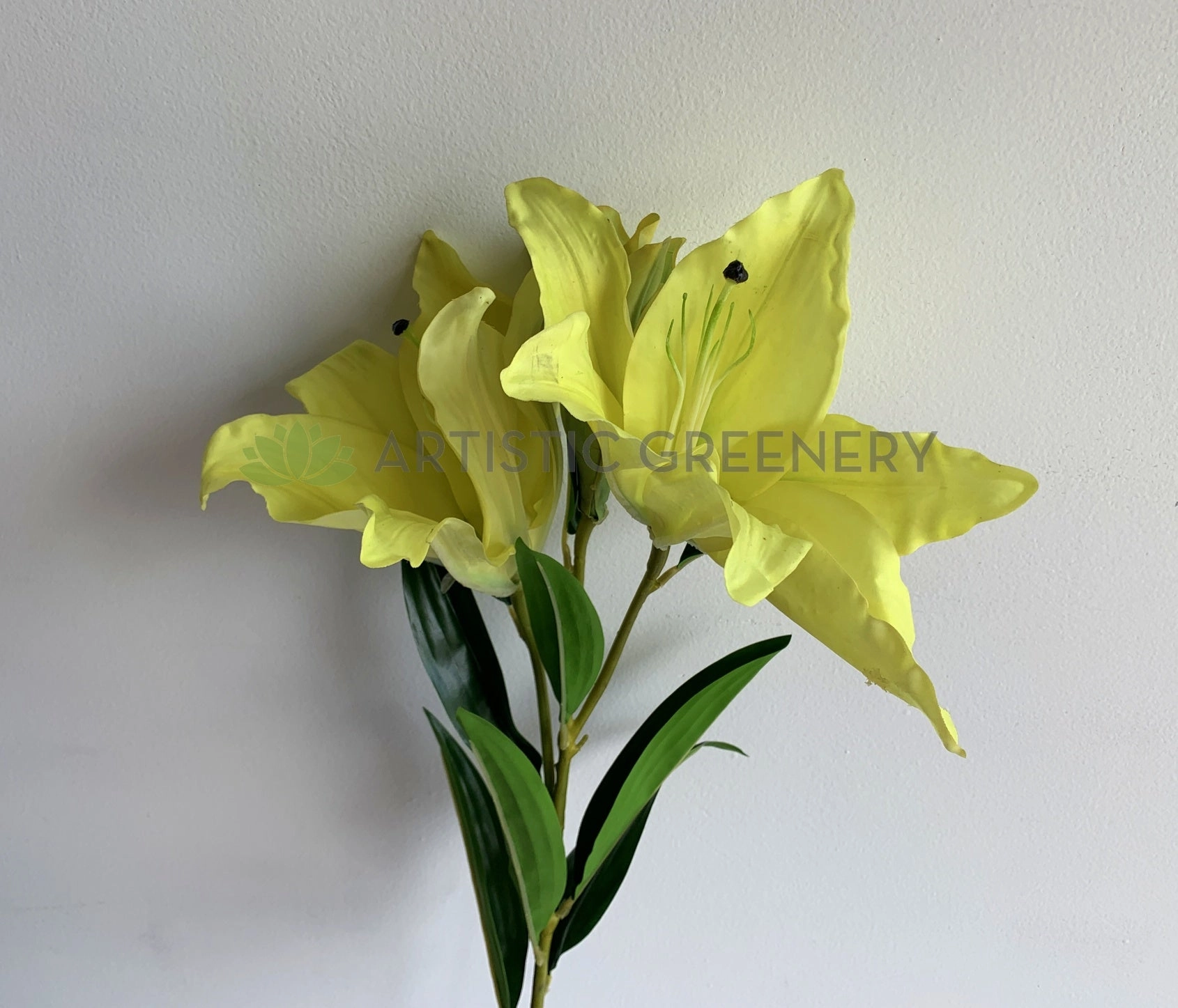F0356 Casablanca Lily (Latex) 104cm Yellow