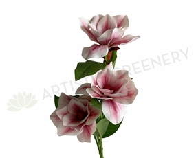 F0358 Large Magnolia Spray (Latex) 96cm Pink outdoor greenery  