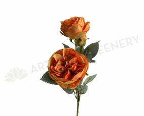 F0362 David Austin Rose Spray 57cm Orange outdoor greenery  