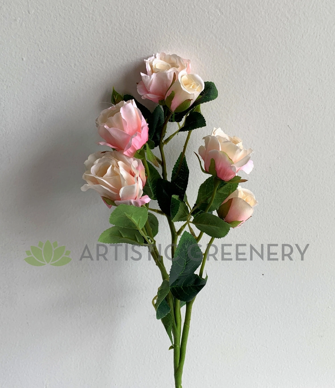 F0366 Rose Spray 62cm Pink