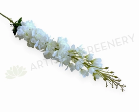 F0368-S93 Delphinium / Stock Flower 104cm White indoor houseplants  