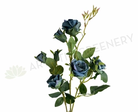 F0373 Teal Rose Spray 68cm indoor houseplants  