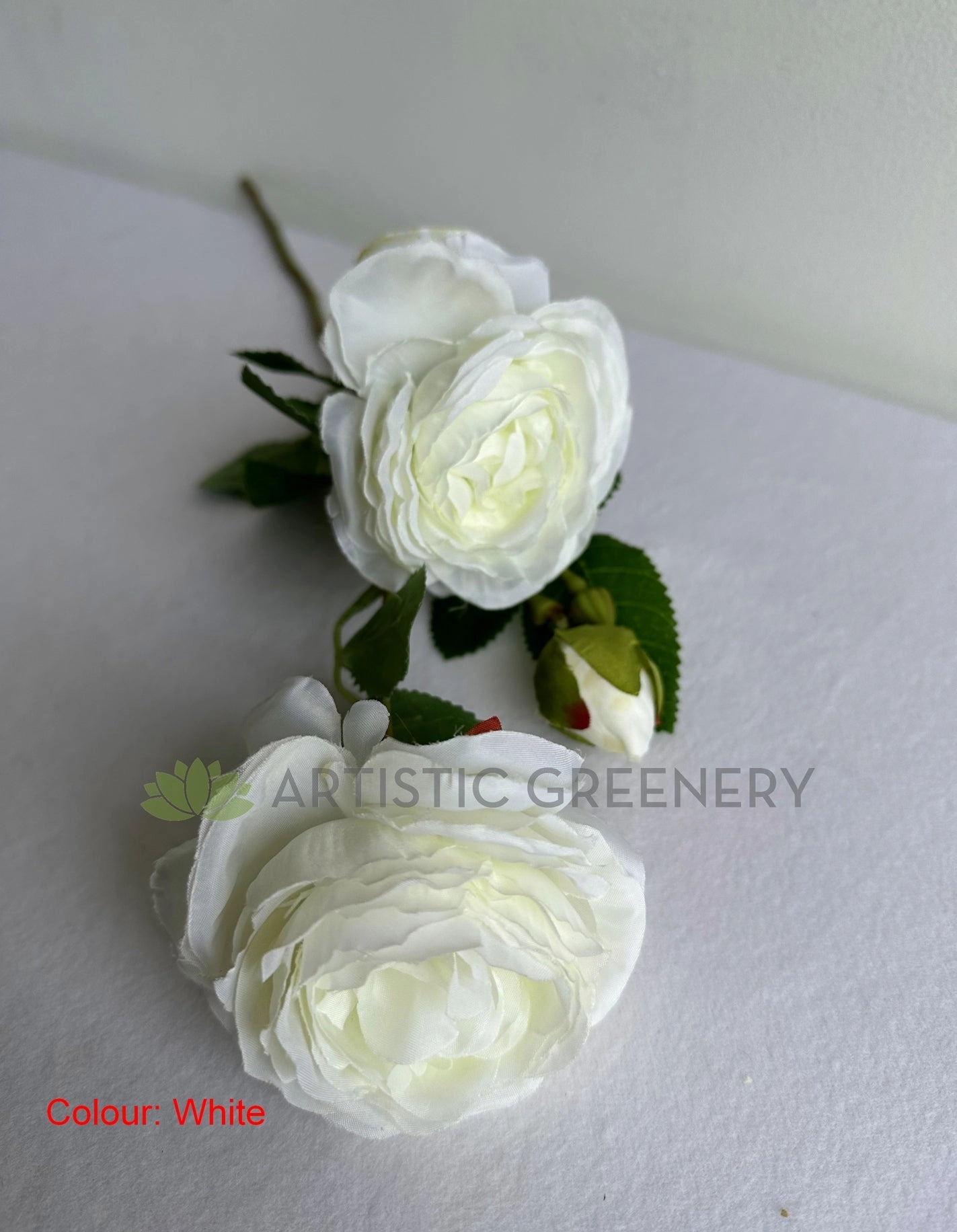 F0375L Ranunculus Spray 55cm Available in 4 Colours