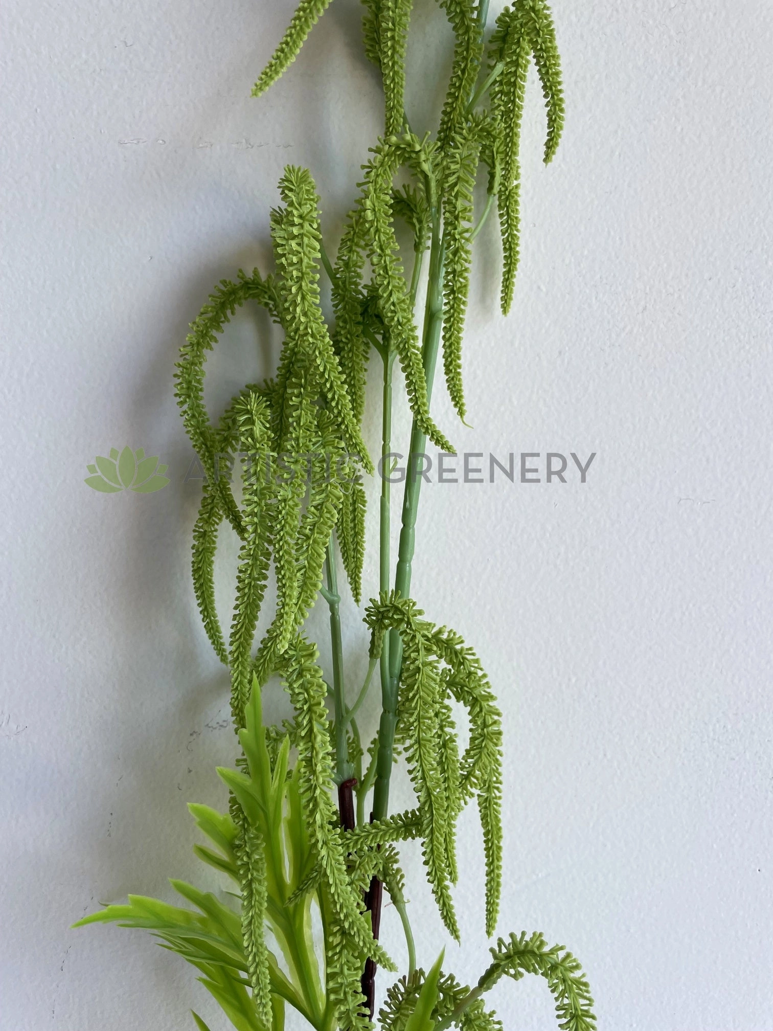 F0384 Green Amaranthus / Amaranth 102cm