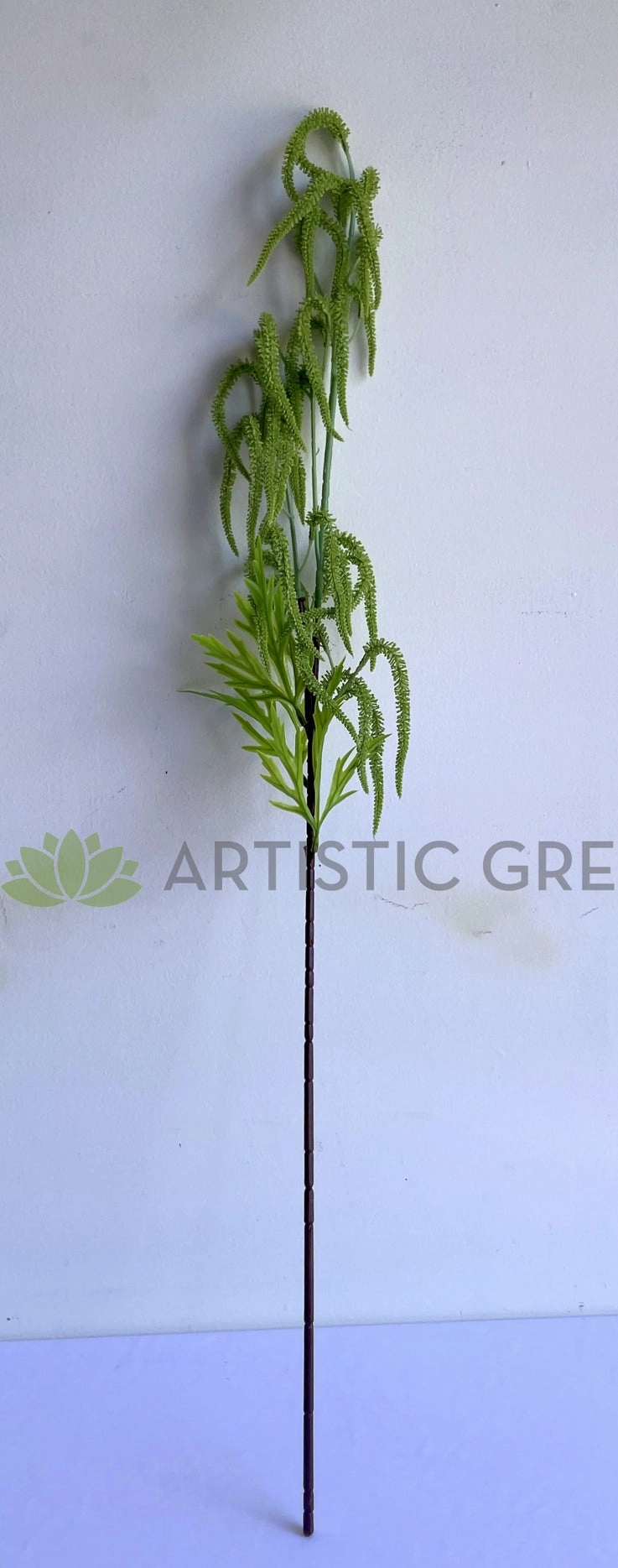 F0384 Green Amaranthus / Amaranth 102cm