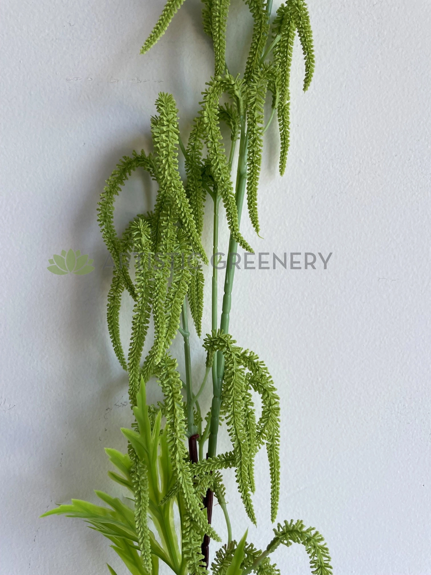 F0384 Green Amaranthus / Amaranth 102cm