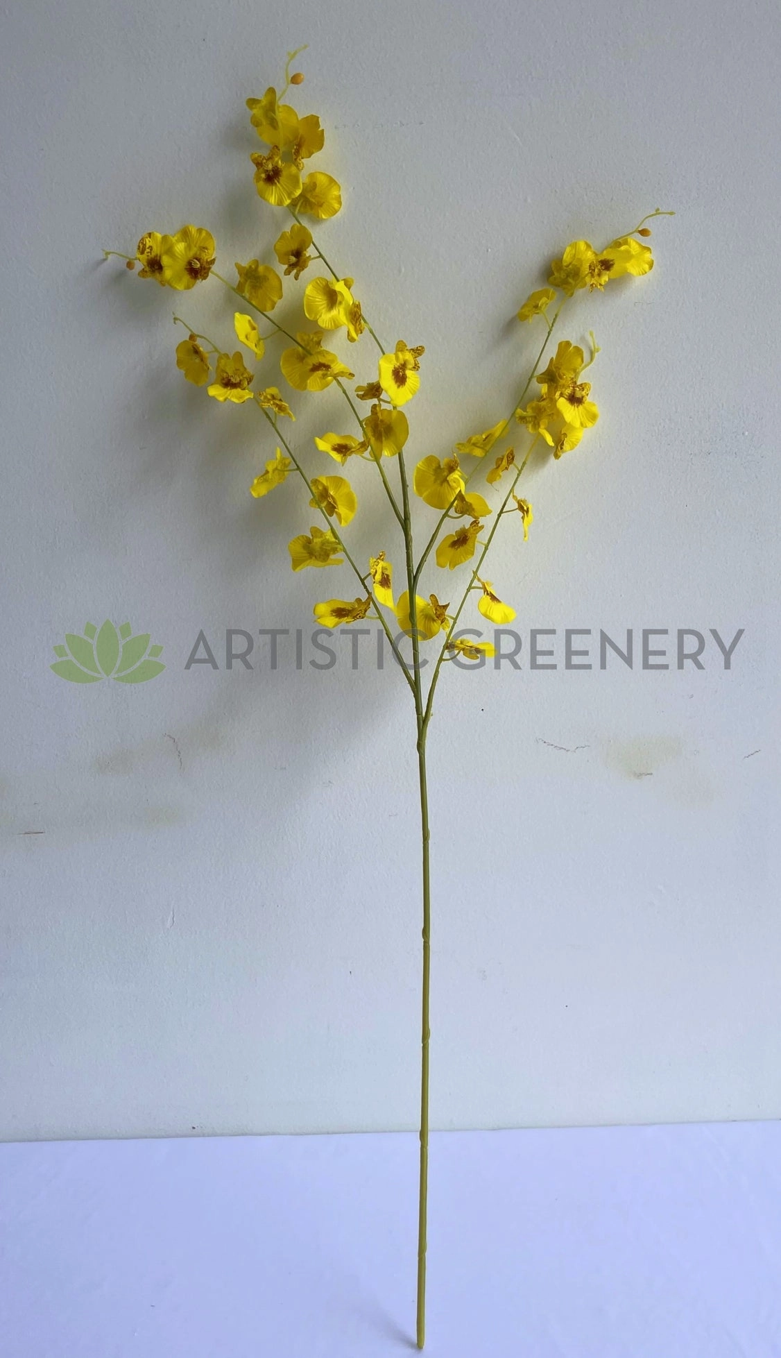 F0400 Dancing Lady Orchid / Oncidium Orchid (Real Touch) 86cm Yellow