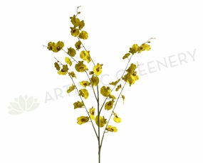 F0400 Dancing Lady Orchid / Oncidium Orchid (Real Touch) 86cm Yellow outdoor greenery  