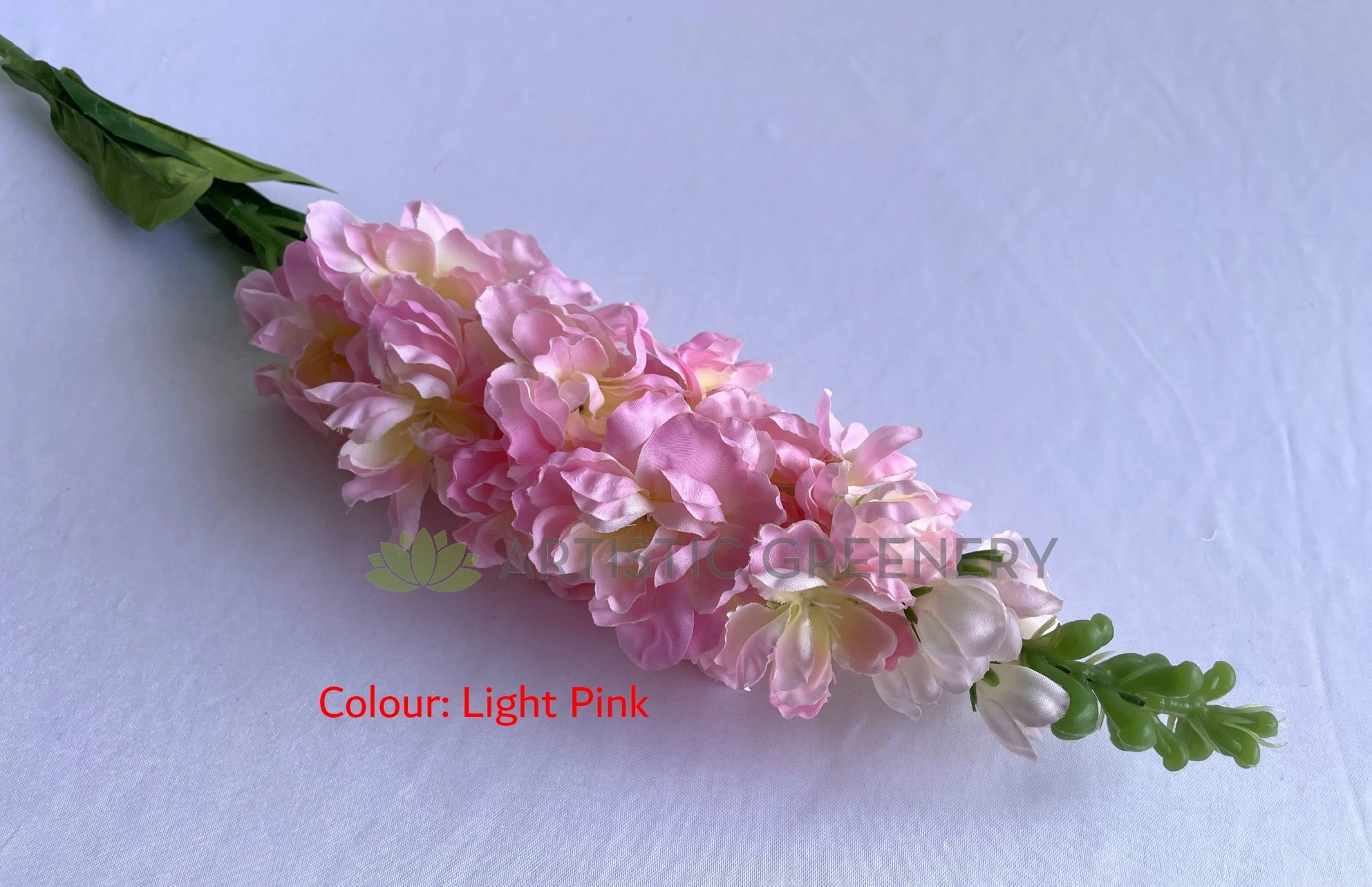 F0402 Delphinium / Stock Flower 85cm 5 Colours