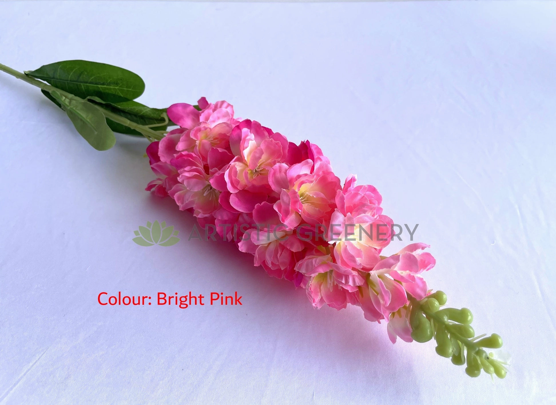F0402 Delphinium / Stock Flower 85cm 5 Colours