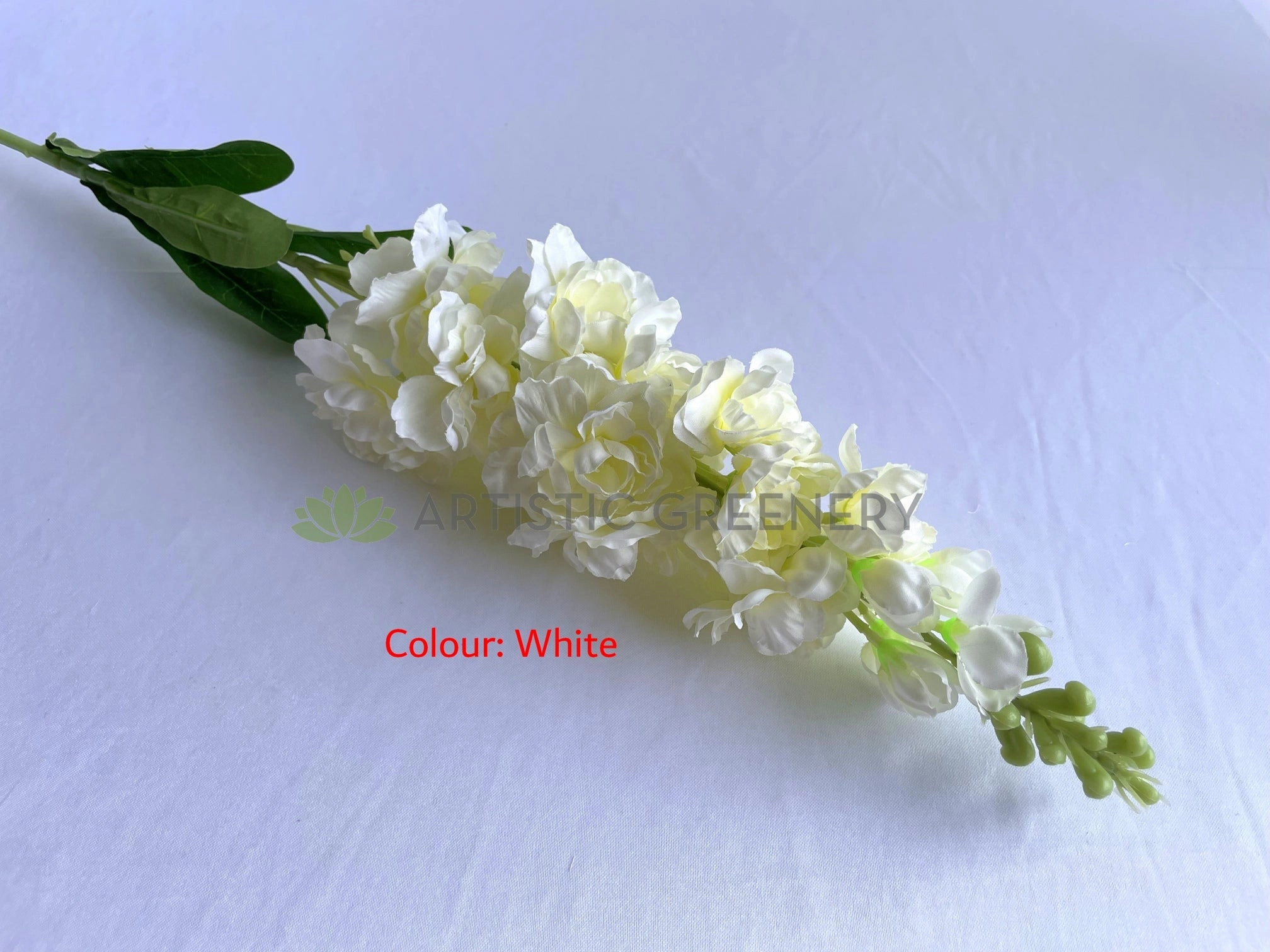 F0402 Delphinium / Stock Flower 85cm 5 Colours