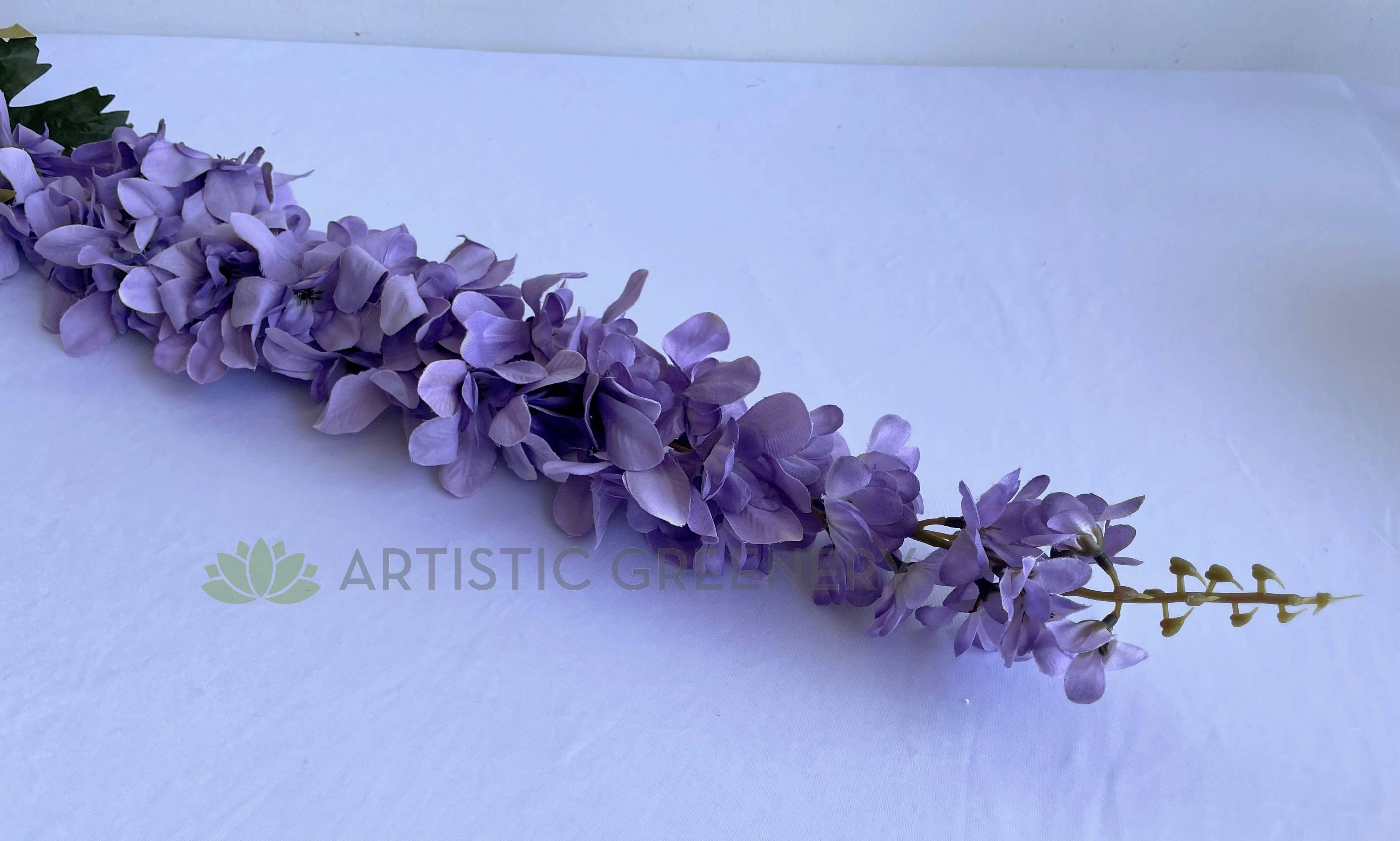 F0407 Long Stock Flower 125cm Mauve