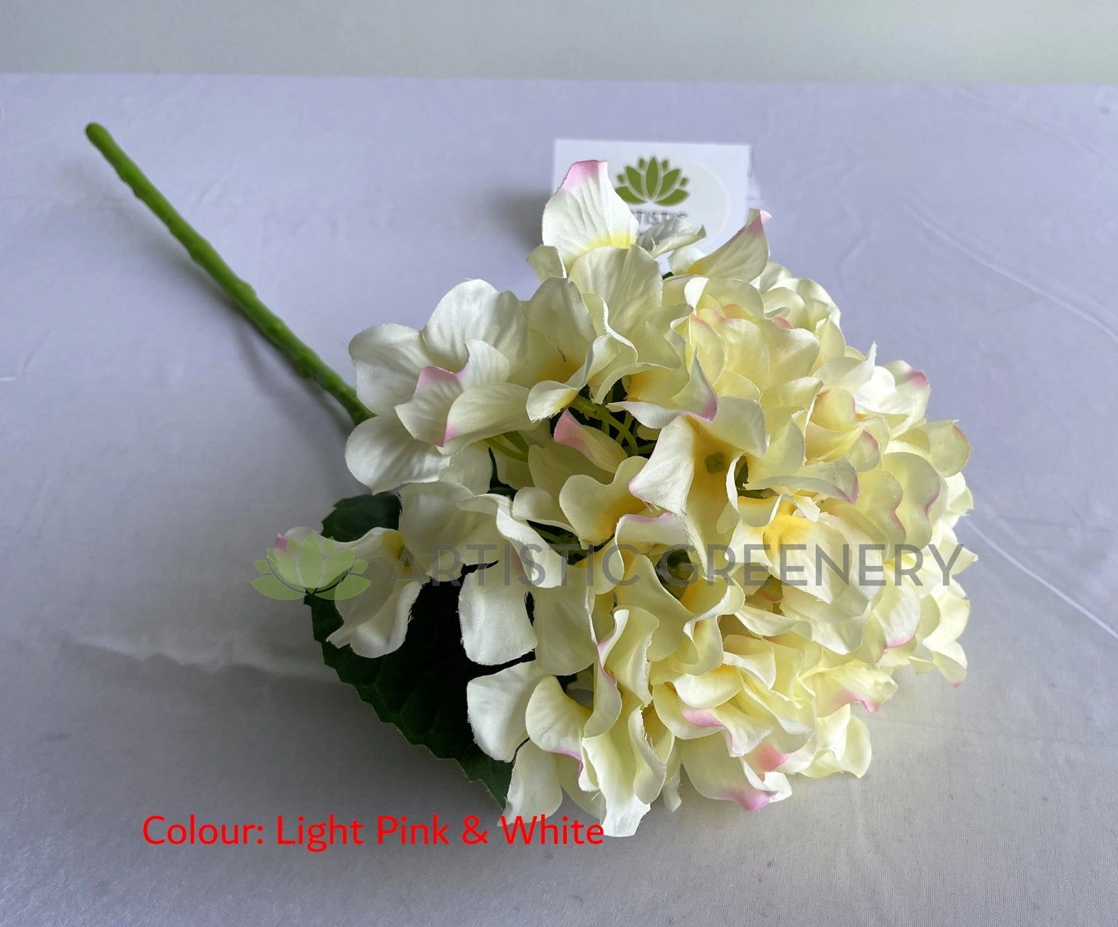 F0416 Hydrangea Stem 57cm Available in 3 Colours