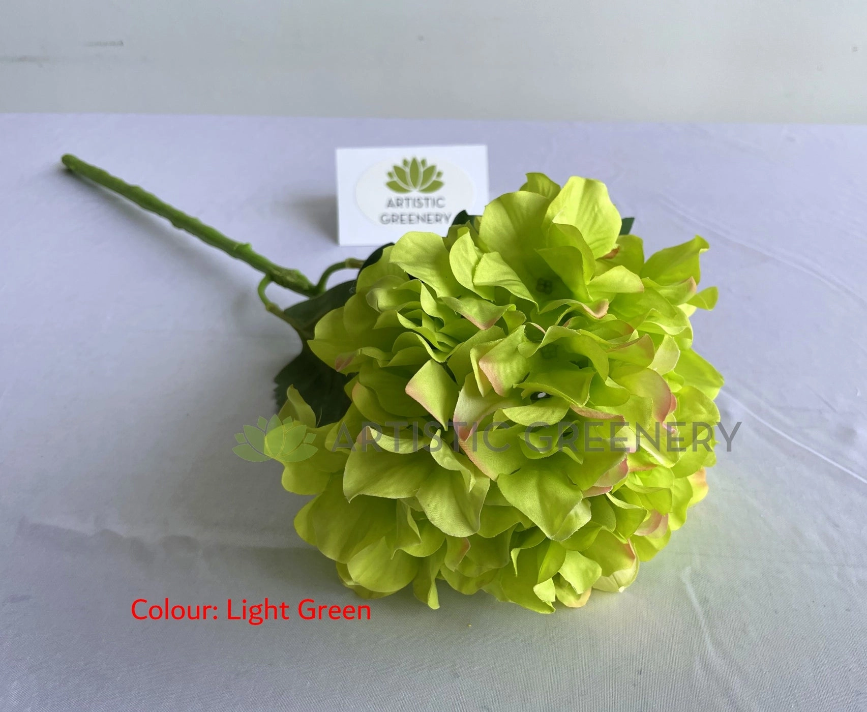 F0416 Hydrangea Stem 57cm Available in 3 Colours