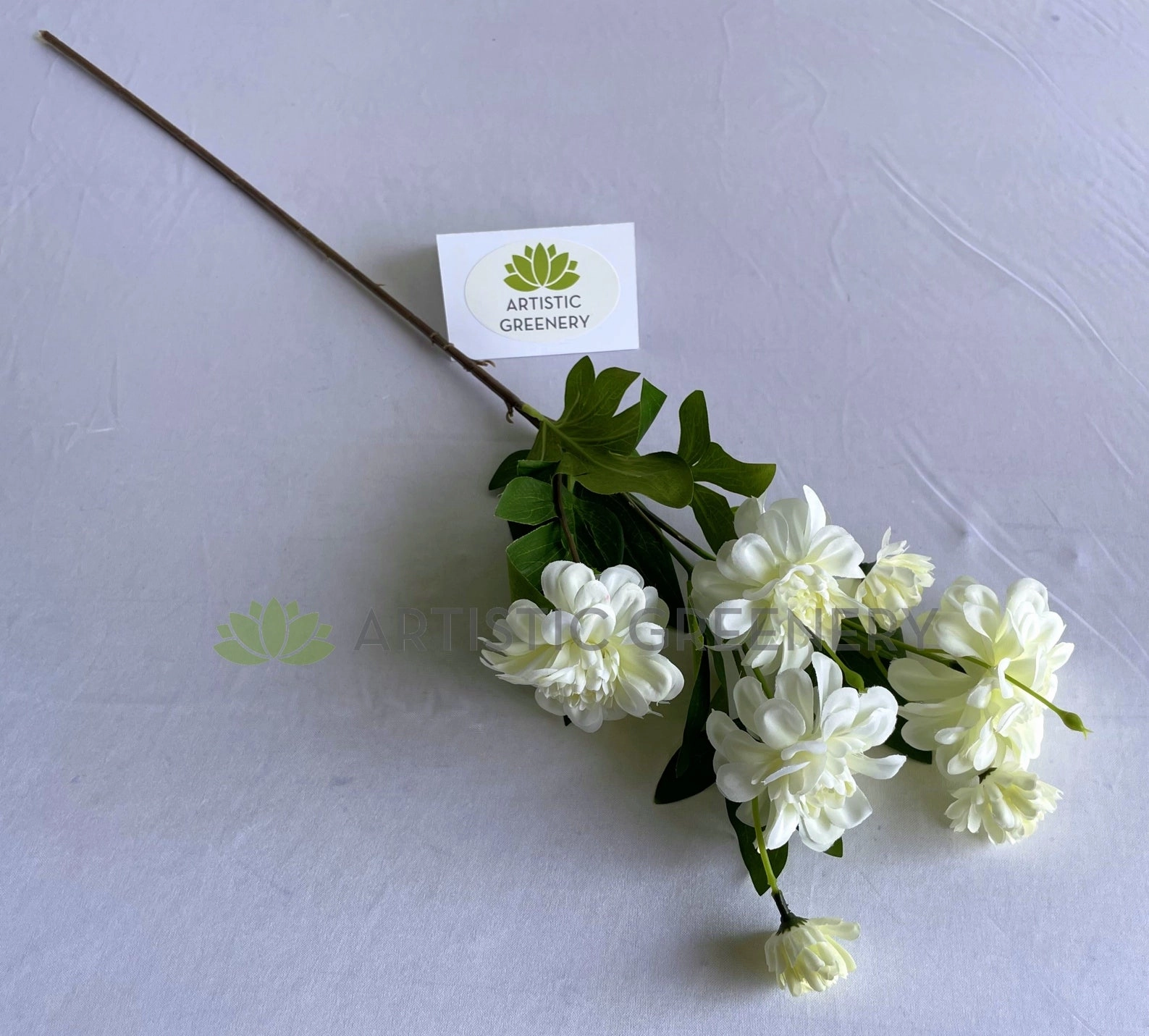 F0418 White Jasmine Flower 69cm