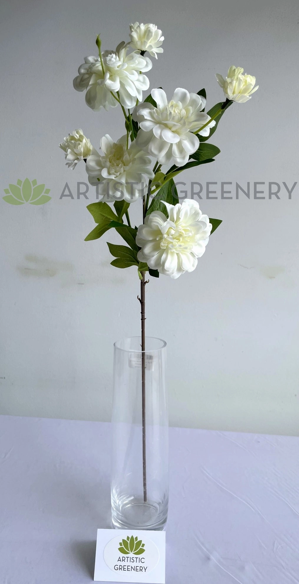 F0418 White Jasmine Flower 69cm