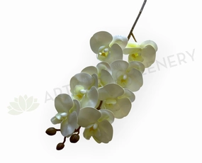 F0422 Phalaenopsis Orchid Spray Real Touch 78cm White outdoor greenery  