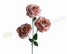 F0426 Garden Rose Spray 65cm Dusty Pink indoor houseplants  
