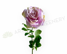 F0443 Large Garden Rose 83cm Light Purple outdoor greenery  