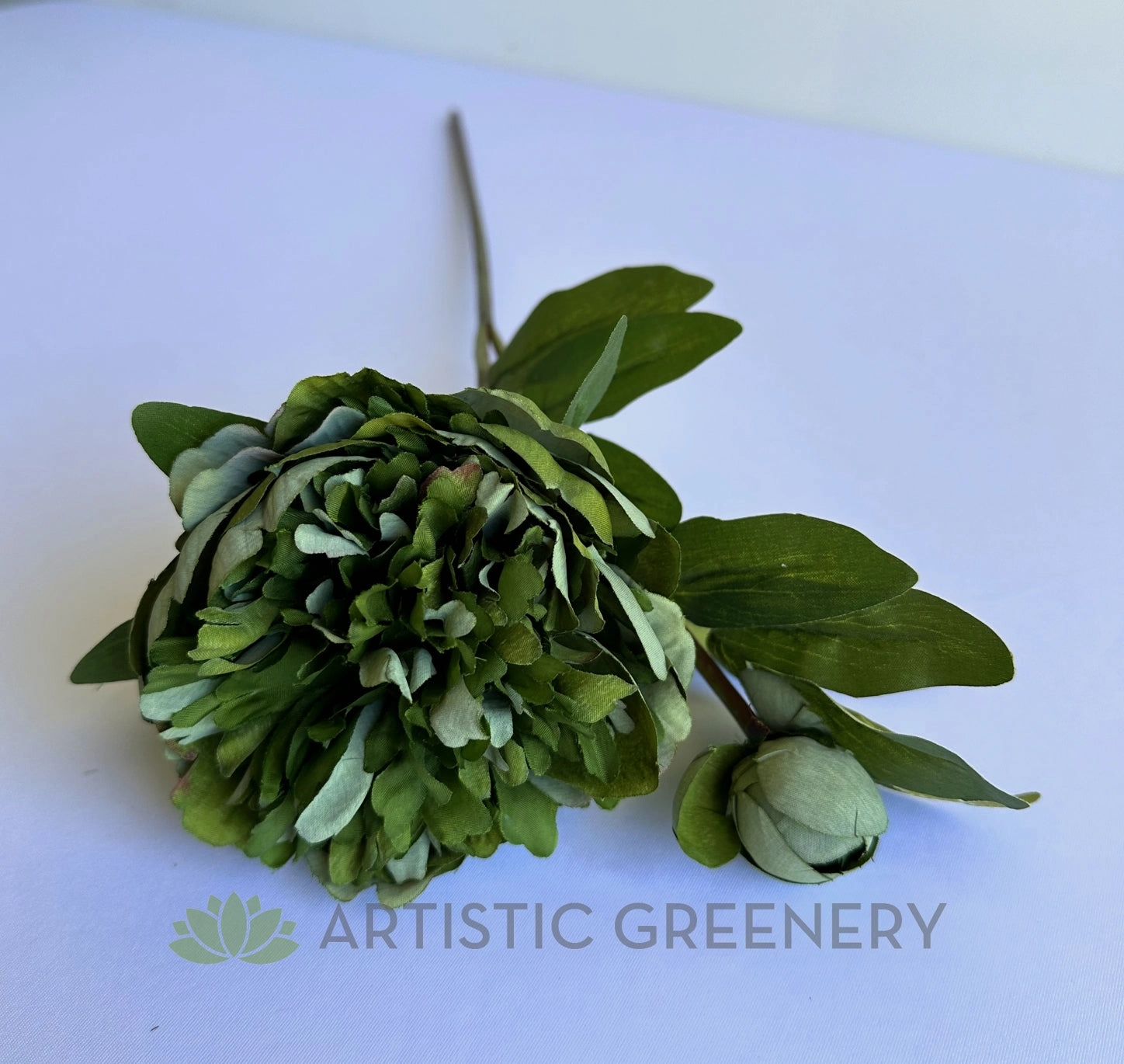 F0459 Rustic Peony Spray 58cm 3 Colours