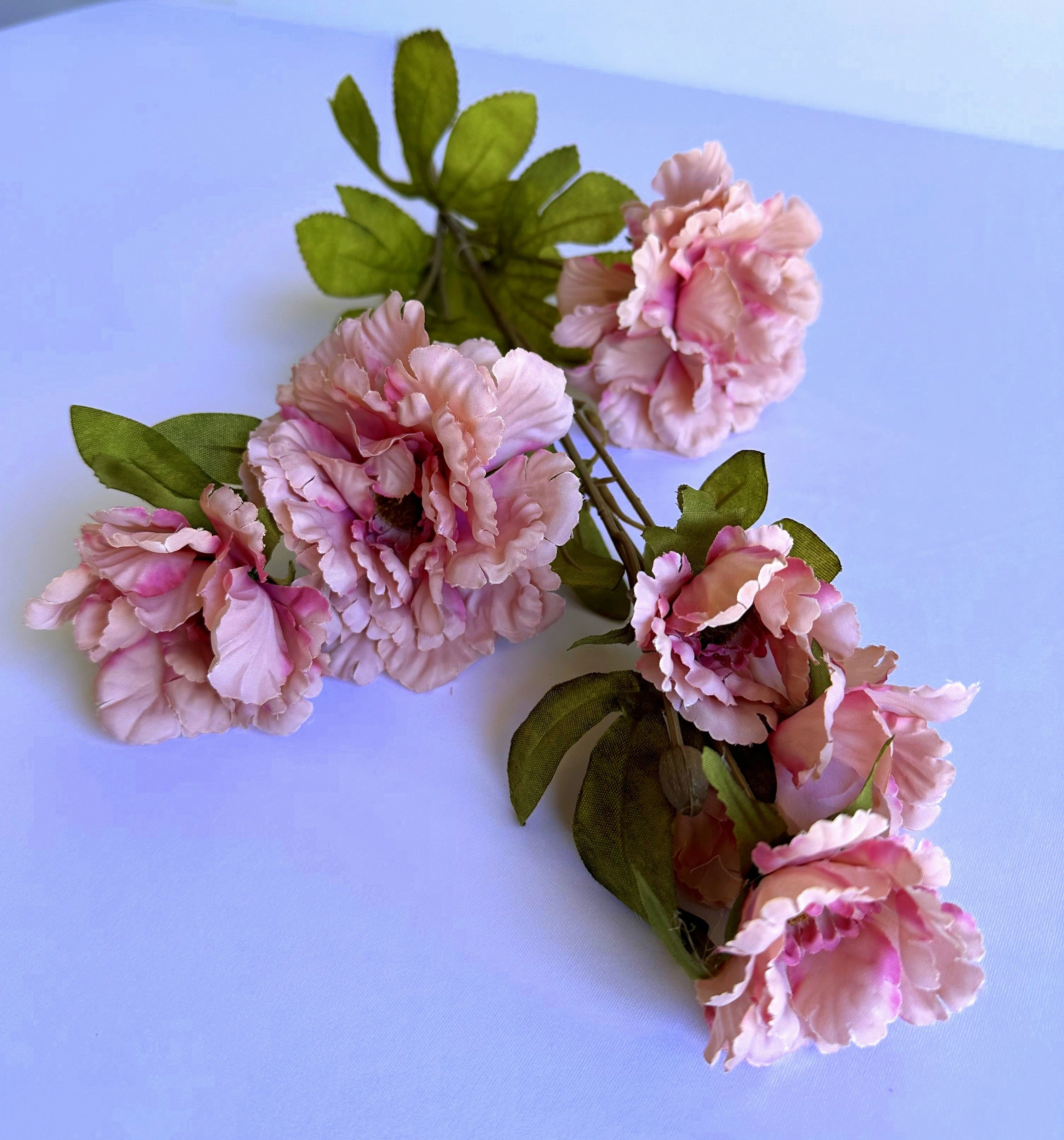F0460 Pink Peony Spray 83cm