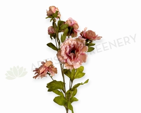 F0460 Pink Peony Spray 83cm outdoor greenery  