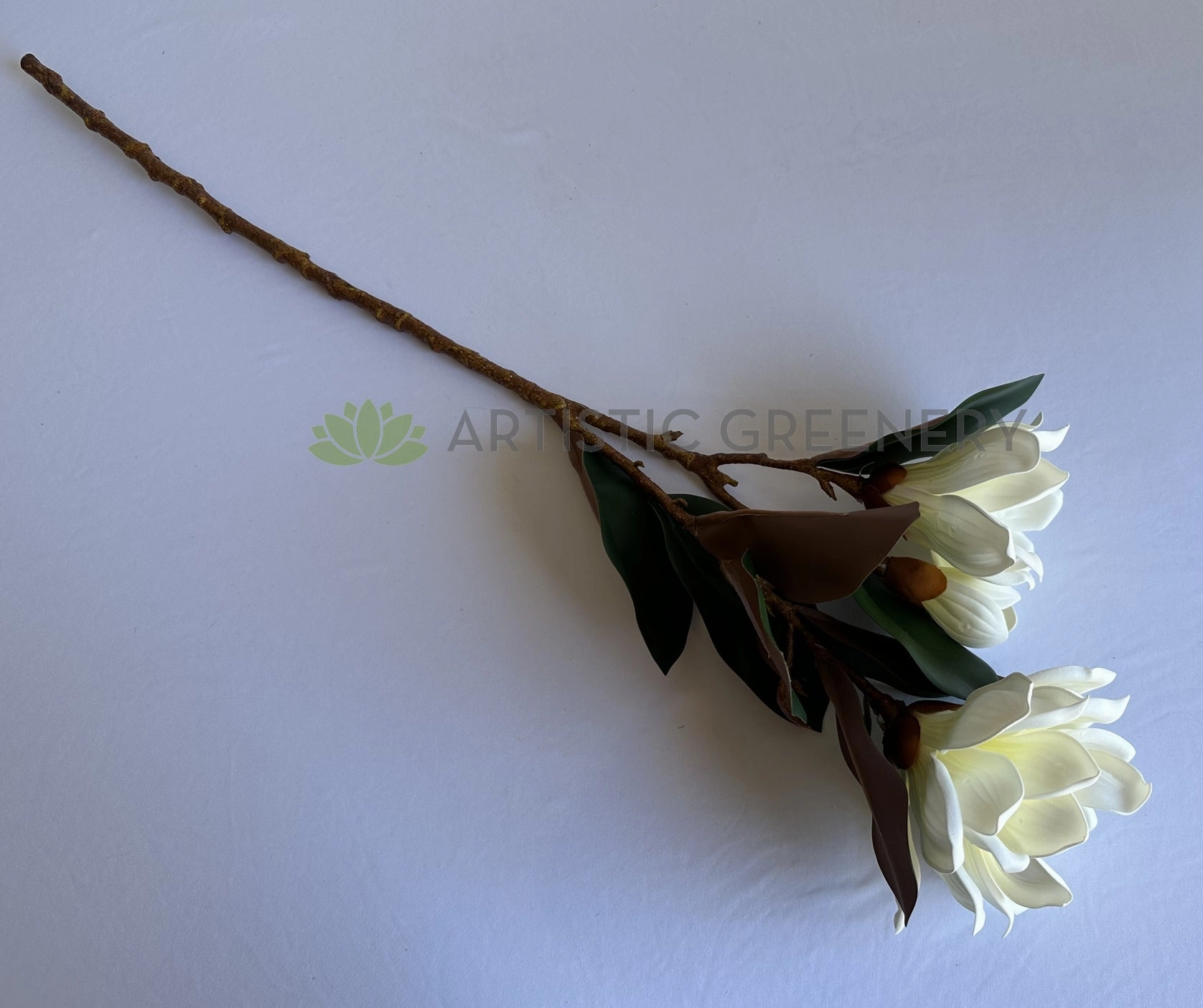 F0466 White Magnolia Spray 79cm