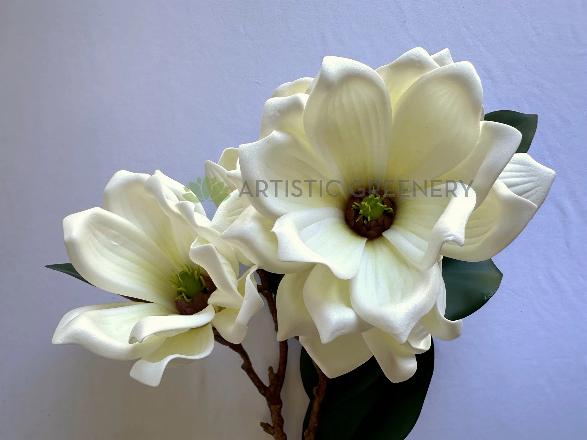 F0466 White Magnolia Spray 79cm