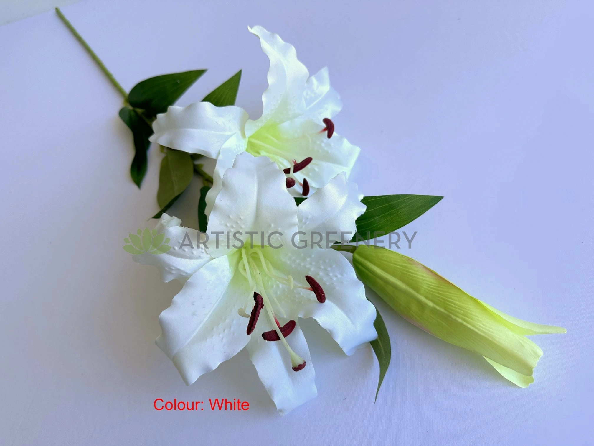 F0478 Casa Blanca Lily 99cm Yellow / White / Pink (SPECIAL)