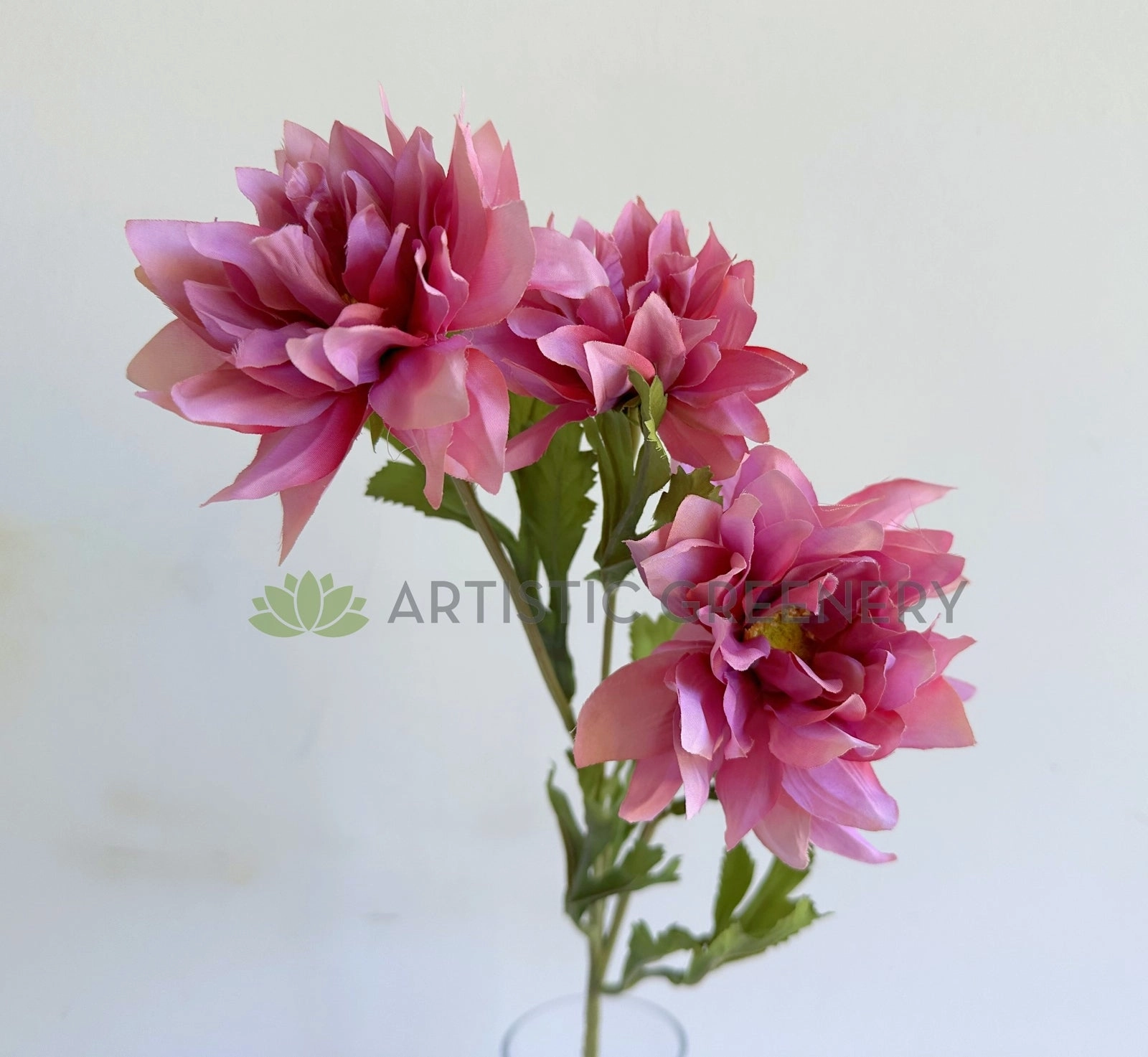 F0479 Dahlia Spray 65cm Pink (SPECIAL)